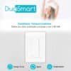 SWITCH APAGADOR WIFI 2.4 GHZ DE 1 UNIDAD, COMPATIBLE CON ALEXA Y GOOGLE HOME, DUOSMART, A10.