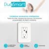 CONTACTO TOMACORRIENTE WIFI 2.4 GHZ, 2 CONTACTOS Y 1 PUERTO USB PARA PARED MEDIDA ESTANDAR, DUOSMART A60.