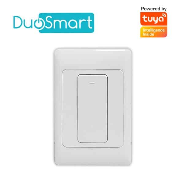 SWITCH APAGADOR WIFI 2.4 GHZ DE 1 UNIDAD, COMPATIBLE CON ALEXA Y GOOGLE HOME, DUOSMART, A10.