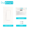 SWITCH APAGADOR DE ESCALERA WIFI 2.4 GHZ, COMPATIBLE CON ALEXA Y GOOGLE HOME, DUOSMART A40.