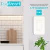 SWITCH APAGADOR CON REGULADOR DE INTENSIDAD WIFI 2.4 GHZ DIMMER, COMPATIBLE CON ALEXA Y GOOGLE HOME, DUOSMART, A50.