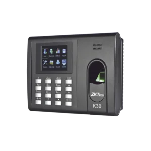 CONTROL DE ASISTENCIA CON LECTOR DE HUELLA Y TARJETAS, ZKTECO, K-30.