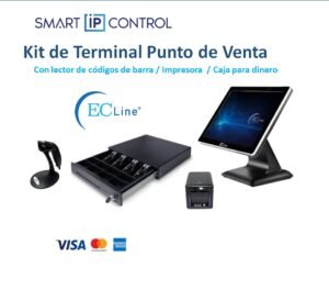 KIT TERMINAL PUNTO DE VENTA (POS), DE 15", MARCA EC Line. ENVÍO GRATIS!
