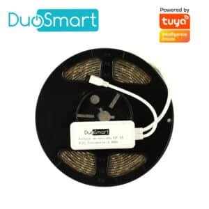 TIRA LED DE 5 METROS MULTICOLOR RGB WIFI 2.4GHZ, COMPATIBLE CON ALEXA Y GOOGLE HOME, DUOSMART, S30.