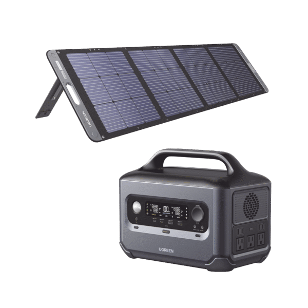 PANEL SOLAR PLEGABLE, 19V, 200W, SILICIO MONOCRISTALINO, UGREEN, 15114.