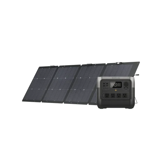 PANEL SOLAR, 144 CELDAS, 18.4V, 220W, SILICIO MONOCRISTALINO, ISC 12.4A, ECOFLOW, EFFLEX220BF.