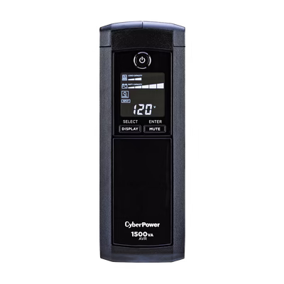 UPS DE 1500 VA/900 W, TOPOLOGÍA LÍNEA INTERACTIVA, ENTRADA 120 VCA NEMA 5-15P, TIPO MINI TORRE, CON 12 TOMAS NEMA 5-15R