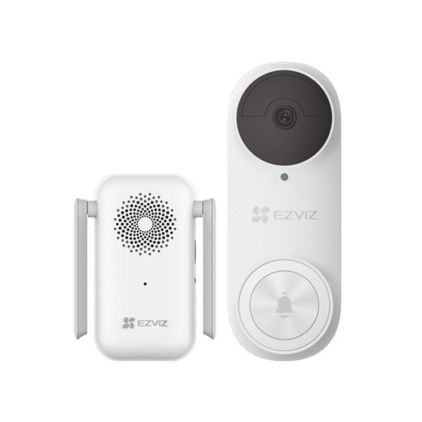 TIMBRE CON CÁMARA WI-FI (DOORBELL) DE BATERÍA RECARGABLE / LIBRE DE CABLES / USO EXTERIOR CON PROTECCIÓN (IP65) / CÁMARA 3 MEGAPÍXEL / LLAMADA A LA APP / INCLUYE TIMBRE PARA INTERIOR