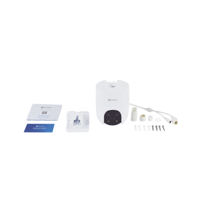 CÁMARA PT WIFI / 2 MEGAPIXEL / COBERTURA 360° / SEGUIMIENTO INTELIGENTE / SIRENA / LUZ PARPADEANTE /  AUDIO DE DOS VÍAS / EXTERIOR CON PROTECCIÓN