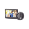 VIDEOPORTERO CON MIRILLA Y PANTALLA WI-FI DE BATERÍA RECARGABLE / PARA INSTALARSE EN PUERTA / CÁMARA 1080P / AUDIO DE DOS VÍAS / USO EN INTERIOR