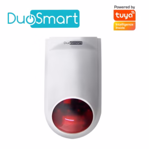 SIRENA INTELIGENTE WIFI 2.4 DUOSMART B20 STANDALONE MONITOREO EN APP DUOSMART, 24HRS AUDIBLE INTERIORES O PERIMETRALES