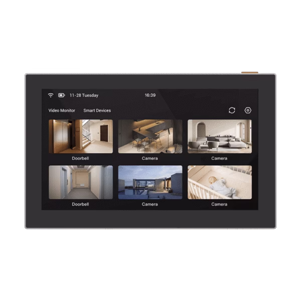PANTALLA INALÁMBRICA / CON BATERÍA RECARGABLE 4600MAH / WI-FI / IDEAL PARA ESCRITORIO O PARED / VISTA EN VIVO DE CÁMARAS EZVIZ .