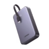 POWER BANK PORTATIL | 20000MAH (74WH) | 30W | CON CABLE USB-C INCORPORADO | 2 SALIDAS 22,5W | PANTALLA INTELIGENTE | MULTIPLE PROTECCION | APROBADO POR AEROLÍNEAS | COLOR GREY