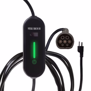 CARGADOR DE VIAJE REGULABLE CON CONECTOR TIPO 2, CON ENTRADA/SALIDA 120VCA, POTENCIA MAX 1.9 KW, CON CLAVIJA UNIVERSAL TIPO NEMA 5-15P. EV-OMB121, ALTER