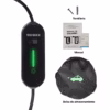 CARGADOR DE VIAJE REGULABLE CON CONECTOR TIPO 2, CON ENTRADA/SALIDA 120VCA, POTENCIA MAX 1.9 KW, CON CLAVIJA UNIVERSAL TIPO NEMA 5-15P. EV-OMB121, ALTER