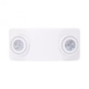 LUZ DE EMERGENCIA DUAL LED /520LM/USO RUDO/MONTAJE EN PARED O TECHO/BATERÍA DE RESPALDO INCLUIDA