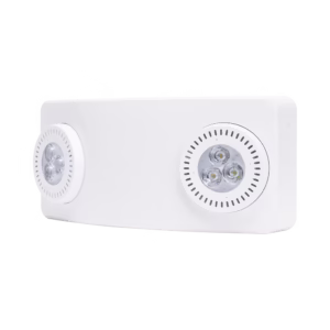 LUZ DE EMERGENCIA DUAL LED /520LM/USO RUDO/MONTAJE EN PARED O TECHO/BATERÍA DE RESPALDO INCLUIDA