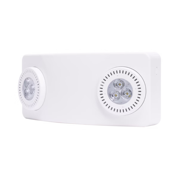 LUZ DE EMERGENCIA DUAL LED /520LM/USO RUDO/MONTAJE EN PARED O TECHO/BATERÍA DE RESPALDO INCLUIDA
